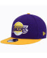 Фото #1 товара Men's Purple, Gold South Bay Lakers 2022-23 NBA G League Draft 9FIFTY Snapback Hat