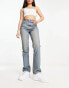 Фото #14 товара ASOS DESIGN mid rise straight jean in vintage blue