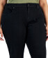 Фото #5 товара Plus Size Mid-Rise Curvy Capri Jeans, Created for Macy's