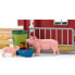 SCHLEICH Farm World Playset Red Barn With Animals doll