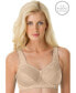 ფოტო #1 პროდუქტის Plus Size Side Wire Lace Bra