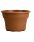 Фото #1 товара HC Companies Panterra Plastic Round Pot Outdoor Plants, Clay Color 10"