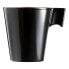 Кружка Mug Luminarc Flashy Чёрный 80 ml Двухцветный Cтекло (24 штук)