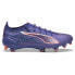 Фото #1 товара Puma Ultra 5 Ultimate Firm Ground Soccer Cleats Womens Purple Sneakers Athletic