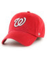 Men's Red Washington Nationals Franchise Logo Fitted Hat