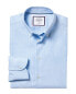 Фото #2 товара Charles Tyrwhitt Non-Iron Button Down Check Slim Fit Shirt Men's