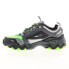 Фото #9 товара Fila Oakmont Trail 1JM00845-302 Mens Green Leather Athletic Hiking Shoes 8.5