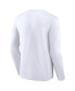 ფოტო #2 პროდუქტის Men's White Houston Astros 2022 American League Champions Locker Room Long Sleeve T-shirt