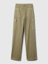 Фото #6 товара Mid Rise Loose Khaki Cargo Pants