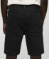 Фото #6 товара Men's Denim Bermuda Shorts