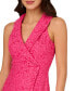 ფოტო #4 პროდუქტის Women's Lace Tuxedo Sleeveless Dress