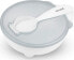 Фото #1 товара akuku AKUKU White bowl with a spoon and a lid