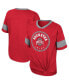 Big Girls Scarlet Ohio State Buckeyes Tomika Tie-Front V-Neck T-shirt