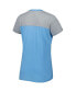 ფოტო #4 პროდუქტის Women's Light Blue, Gray Kevin Harvick Box Score T-shirt