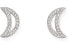 Timeless silver earrings studs Pray, Love EEM