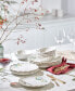 French Perle Berry Holiday Dinner Plates, Set of 4 - фото #5