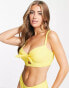 Фото #4 товара Pour Moi Sunshine bikini top in yellow