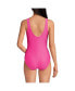 ფოტო #2 პროდუქტის Women's Chlorine Resistant Texture High Leg Soft Cup Tugless Sporty One Piece Swimsuit