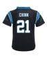 Toddler Boys and Girls Jeremy Chinn Black Carolina Panthers Game Jersey