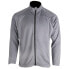 Page & Tuttle Piped Layering Full Zip Jacket Mens Grey Casual Athletic Outerwear