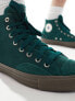 Фото #7 товара Converse Chuck Taylor All Star Hi trainers with gum sole in dark green