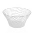 Fruit Bowl Versa White Steel Iron (13,5 cm)