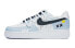 【定制球鞋】 Nike Air Force 1 Low LE 电玩黑灰 简约 手绘 泼墨 特殊鞋盒 休闲 低帮 板鞋 GS 黑灰 / Кроссовки Nike Air Force DH2920-111