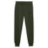 Фото #1 товара Puma Essential Embroidery Logo Pants Mens Green Casual Athletic Bottoms 84681031