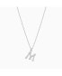 ფოტო #1 პროდუქტის Textured Initial Letter Necklace