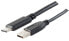 Фото #2 товара ShiverPeaks BS77143-1.0 - 1 m - USB C - USB A - USB 2.0 - 480 Mbit/s - Black