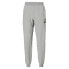 Puma Logo Classic Sweatpants Mens Grey Casual Athletic Bottoms 532419-04