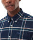 ფოტო #3 პროდუქტის Men's Ronan Tailored Fit Long-Sleeve Button-Down Check Shirt