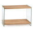 Мебель для прихожей Коричневый Прозрачный Cтекло Деревянный MDF 40 x 76 x 120 cm