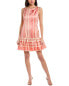 Фото #1 товара Trina Turk Rain Mini Dress Women's Pink 2