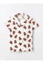 GSM storE'den LCW Young Gömlek Yaka Desenli Kısa Kollu Kadın Şortlu Pijama Takımı
