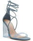 Фото #1 товара Women's Onardonia Strappy Lace-Up Block-Heel Dress Sandal