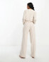 Фото #8 товара Tommy Hilfiger Established lounge wide leg jogger in beige