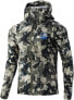 30% Off Huk Icon X Lightweight Camo Fishing Jacket - Black - Free Ship