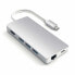 Satechi ST-TCMA2S - USB 3.2 Gen 1 (3.1 Gen 1) Type-C - Silver - MicroSD (TransFlash) - SD - HDMI - RJ-45 - USB 3.2 Gen 1 (3.1 Gen 1) Type-C - CE - FCC - USB