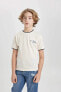 Erkek Çocuk T-shirt B5929a8/wt46 Off Whıte