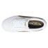 Фото #4 товара Puma Carina 2.0 Velvet Lace Up Womens White Sneakers Casual Shoes 39065601