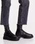 ASOS DESIGN Anton sock boot in black