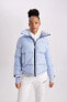 Фото #37 товара Fit Su Itici Regular Fit Puffer Şişme Mont Z1438az24sp