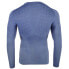 Фото #2 товара Diadora Act Training Crew Neck Long Sleeve Athletic T-Shirt Mens Blue Casual Top