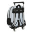 Фото #2 товара Школьный рюкзак с колесиками F.C. Barcelona Серый 27 x 33 x 10 cm