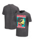 Фото #2 товара Men's Black Jimi Hendrix Live In Concert Washed Graphic T-shirt