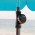 AKTIVE Ø200cm UV30 beach umbrella with inclinable mast