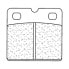 Фото #1 товара Запасные тормозные колодки CL BRAKES 2332A3 Sintered Brake Pads