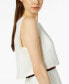 Julia Jordan Women's Popover Sheath Dress Handkerchief Hem White 8