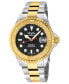 ფოტო #1 პროდუქტის Men's Wall Street Swiss Automatic Two-Tone Stainless Steel Watch 39mm